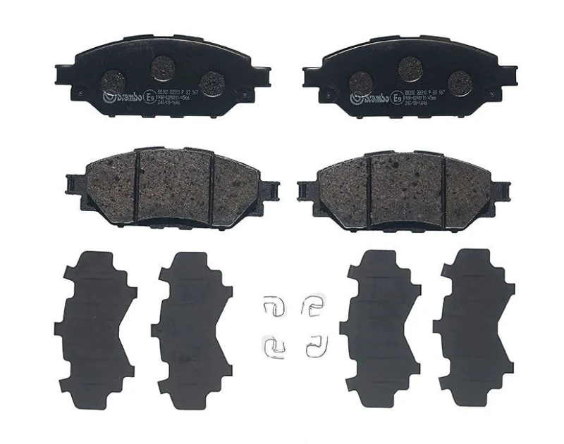 Image of BREMBO Brake pad set BREMBO P 83 167