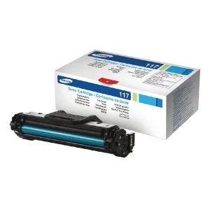 Image of Samsung MLT D117S Black Standard Yield Toner Cartridge SU852A