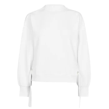 image of Scotch and Soda Scotch And Soda Crew Sweater Ladies - White 1