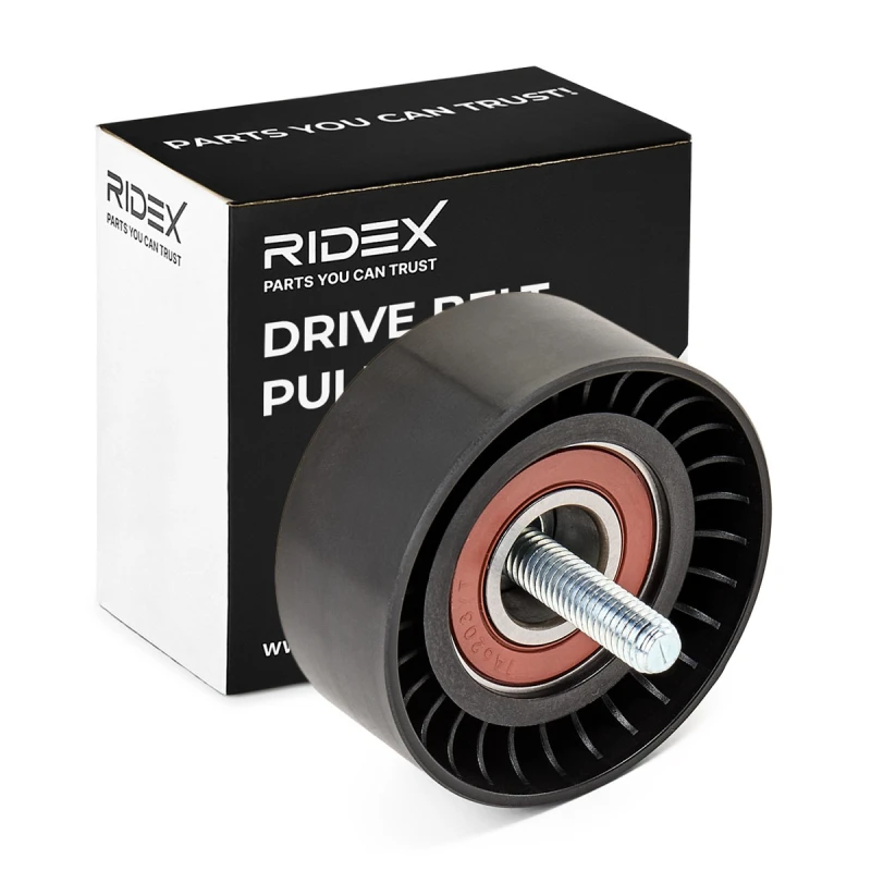 Image of RIDEX 310T0726 Tensioner Pulley Tensioner Pulley,v-ribbed belt (310)