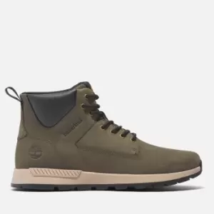 image of Timberland Mens Killington Trekker Boots - Dark Green Nubuck - UK 9