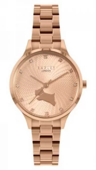 image of Radley Wilton Way Rose Gold Steel Bracelet Rose Gold Watch