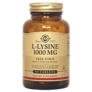 Image of Solgar L Lysine 1000 mg Tablets 250 Tablets