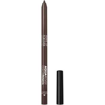 Image of MAKE UP FOR EVER aqua Resist Colour Pencil 0.5g (Various Shades) - 02 Ebony