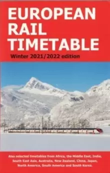 Image of European Rail Timetable Winter 2021/2022