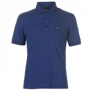 image of Replay Logo Polo Shirt - Cobalt 792