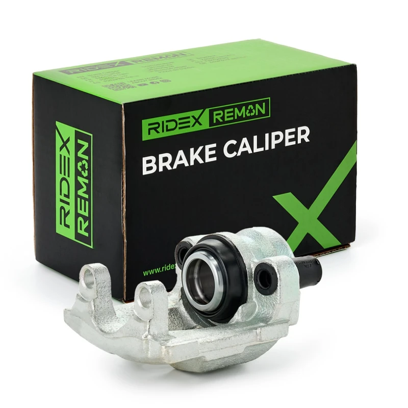 Image of RIDEX REMAN 78B0457R Brake caliper Rear Axle, without holder Cast Iron Brake Caliper (78)