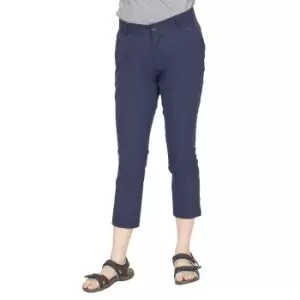 image of Trespass Womens/Ladies Zulu Cropped Trousers (10 UK) (Navy)