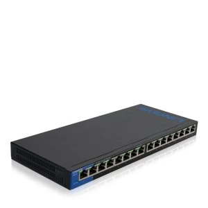 Image of Business Unmanaged Switch 16 port UK Plug