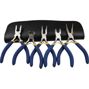 Model Craft PPL6000 5pce Mini Plier Set + Zip-Up Case