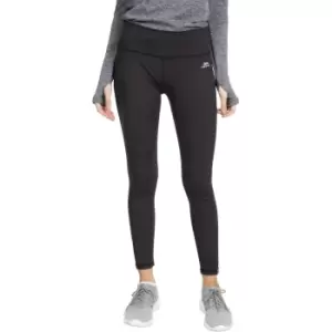 image of Trespass Womens Vivien Sweat Wicking Active Leggings 10/S - Waist 28' (71cm)