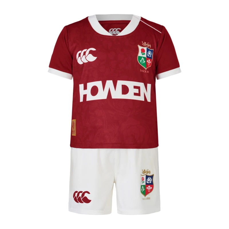 Image of Canterbury British and Irish Lions 2024 Mini Kit Infants - Red Red 3 - 6 Months
