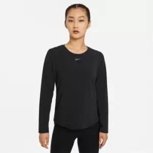Image of Nike Luxe Dri-FIT Long Sleeve Top - Black