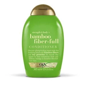 image of OGX Strength and Body + Bamboo Fiber-Full Conditioner 385ml