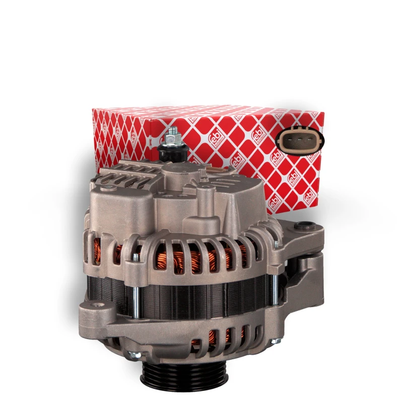 Image of FEBI BILSTEIN 100527 Generator Alternator Charging Current: 90A, Voltage: 24V Alternator (4)