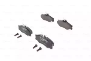 Image of Bosch 0986469790 BP755 Brake Pad Set Disc Brake Front Axle