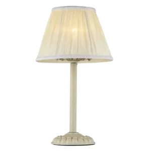 Olivia Table Lamp Ivory, 1 Light, E14