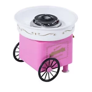 Image of HOMCOM Electric Candy Floss Machine 800-047PK 450W Pink