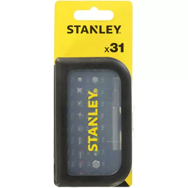 image of Stanley Fatmax 31Pc Colour Coded Screwdriver Bit Set - STA60490-XJ