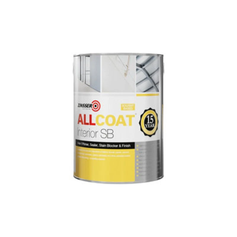 Image of Zinsser Allcoat Multi-surface Primer Solvent 1L, White ZN7090001D1