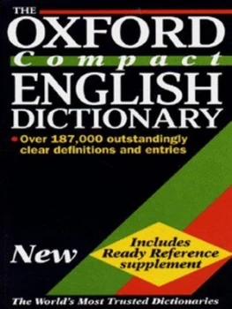 Image of The Oxford Compact English Dictionary by Della Thompson Hardback