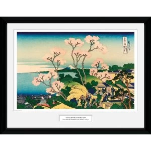 Image of Hokusai Goten Yama Hill 12" x 16" Collector Print