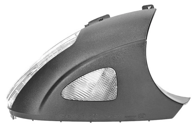 Image of AIC 72187 Turn Signal OLSA Aftermarket, original spare part Right Exterior Mirror, white, with LED, with E quality seal Indicator (62)