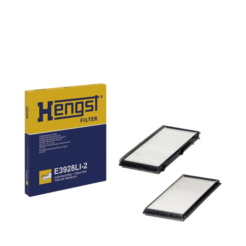 Image of HENGST FILTER E3928LI-2 Pollen filter Pollen Filter Filter,interior air (424)