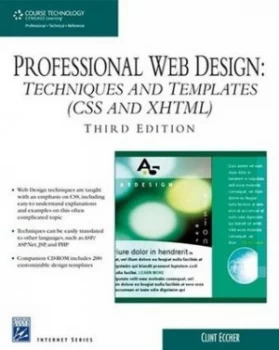 Image of Professional Web Design by Clint Eccher Book