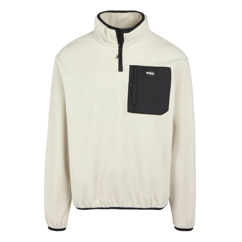 Image of Regatta Regatta Men 'Frankie' Half Zip Fleece in Ecru Size: 3X-Large Ecru XXXL Male 5063019780412