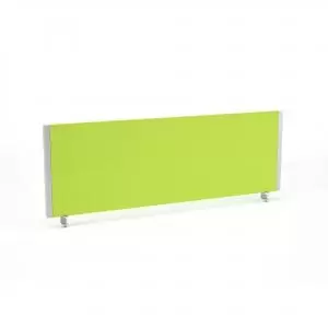 Image of ImpulseEvolve Plus Bench Screen 1200 Bespoke Myrrh Green Silver Frame