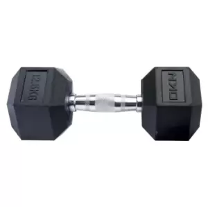 Image of DKN Rubber Hex Dumbbells