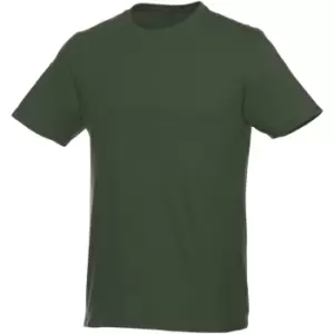 image of Elevate Unisex Heros Short Sleeve T-Shirt (XXS) (Army Green)