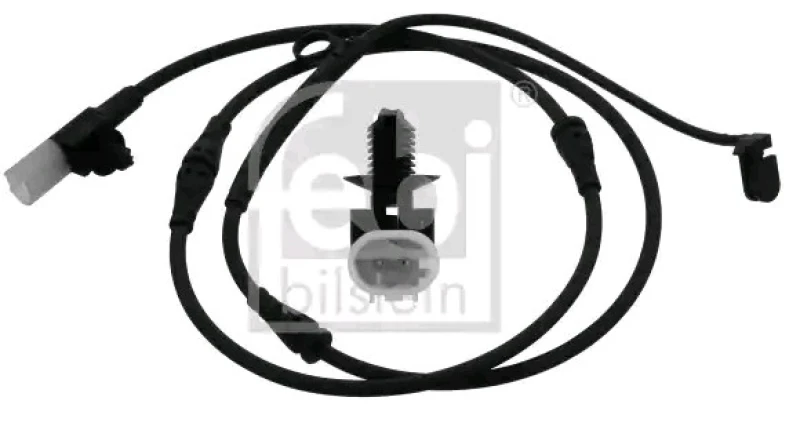 Image of FEBI BILSTEIN 48917 Brake Pad Wear Sensor Front Axle Left Warning Contact,brake pad wear (407)