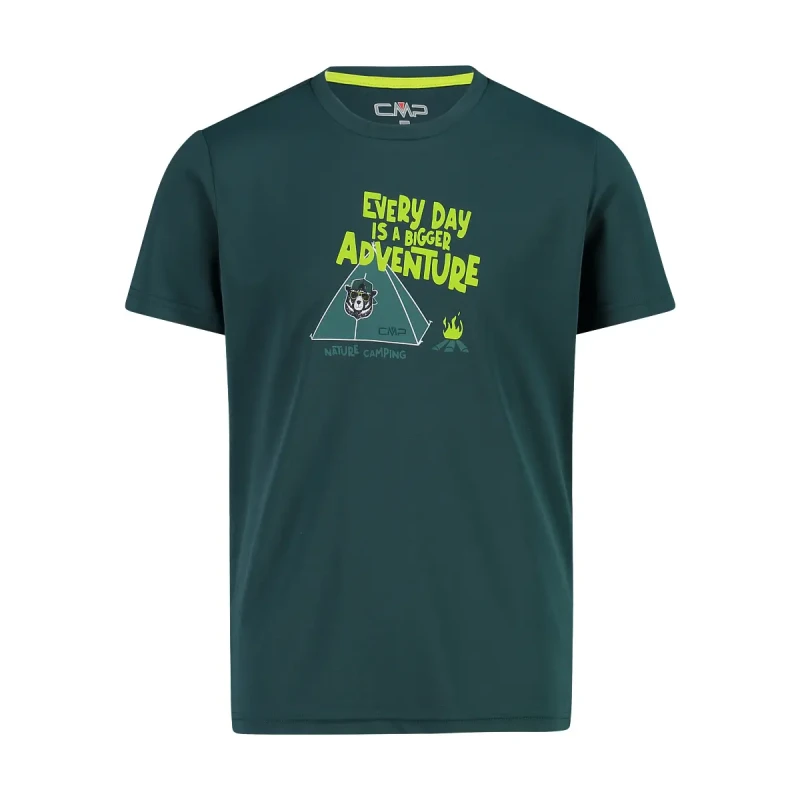 Image of CMP Kid's T-Shirt CMP Vert Male 14 ans