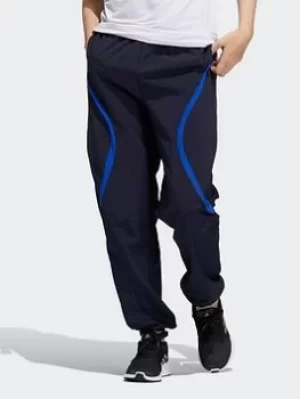 Image of adidas Coldweather Aeroready Training Joggers, Blue Size XS Women