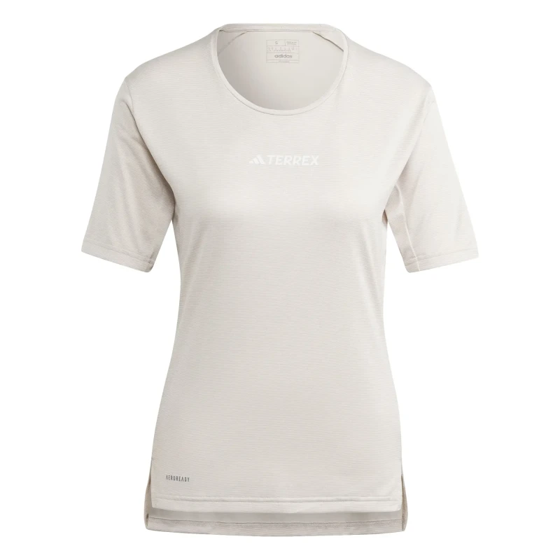 Image of Womens T-Shirt adidas Terrex Multi Beige Female M
