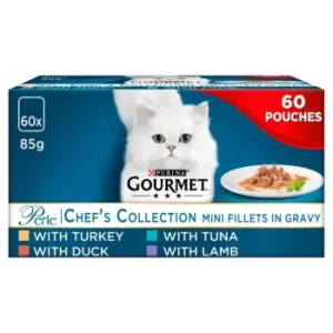 Gourmet Perle Chef's Collection Cat Food 60 x 85g