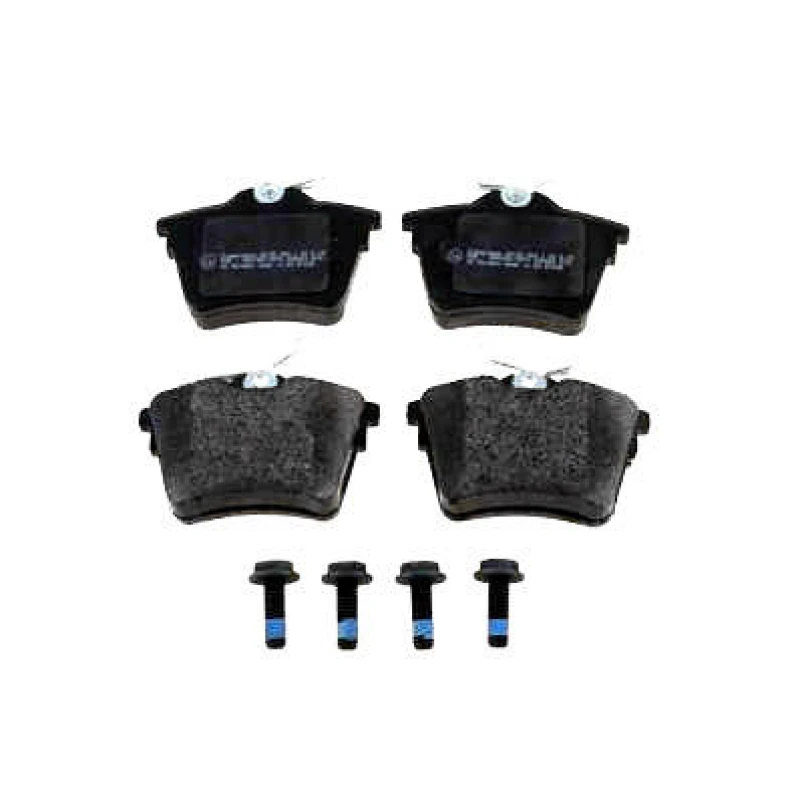 Image of ZIMMERMANN 24135.980.1 Brake pad set rd:z Rear Axle, Photo corresponds to scope of supply, with bolts/screws Brake Pad Set,disc brake (402)