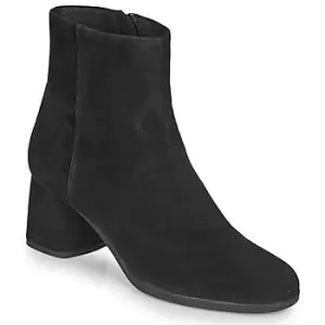 image of Geox CALINDA MID womens Low Ankle Boots in Black,7.5