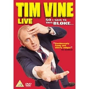 Image of Tim Vine Live So I Said To This Bloke DVD