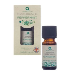 image of Aroma Home Peppermint 9ml Pure Essential Oil