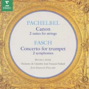 image of Pachelbel Canon - Fasch Concerto Andre / Paillard by Johann Pachelbel CD Album