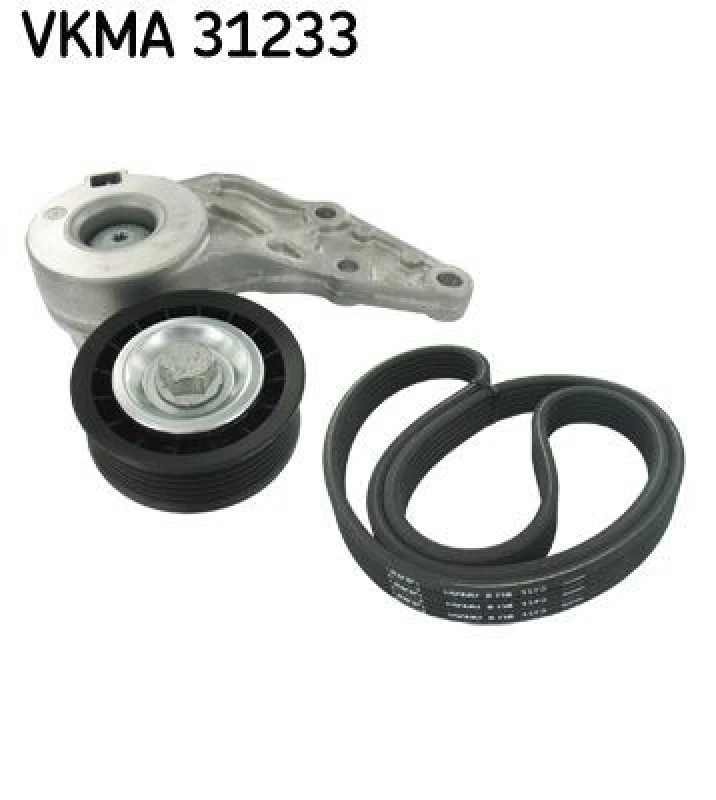 Image of SKF V-Ribbed Belt Set SKF VKMA 31233