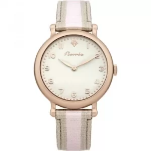 Ladies House Of Florrie Violet Stripe Watch