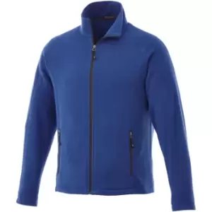 Elevate Mens Rixford Full Zip Polyfleece (L) (Classic Royal Blue)