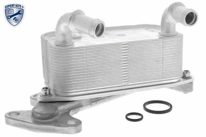 Image of VEMO V15-60-6073 Oil Cooler with gasket/seal, EXPERT KITS + Oil Cooler,engine oil (469)