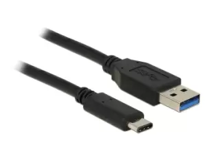 Image of DeLOCK 1m USB3.1-C/USB3.1-A USB cable USB 3.2 Gen 2 (3.1 Gen 2)...