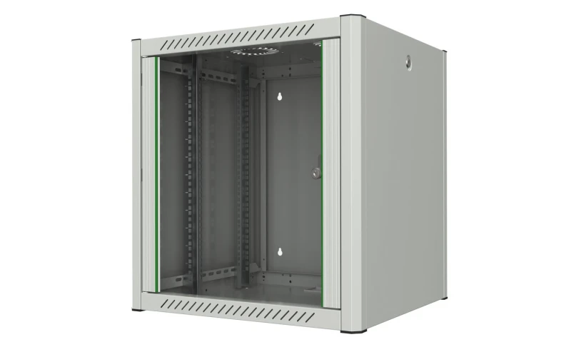Image of Lanview RWP12U56WH rack cabinet 12U Wall mounted rack White