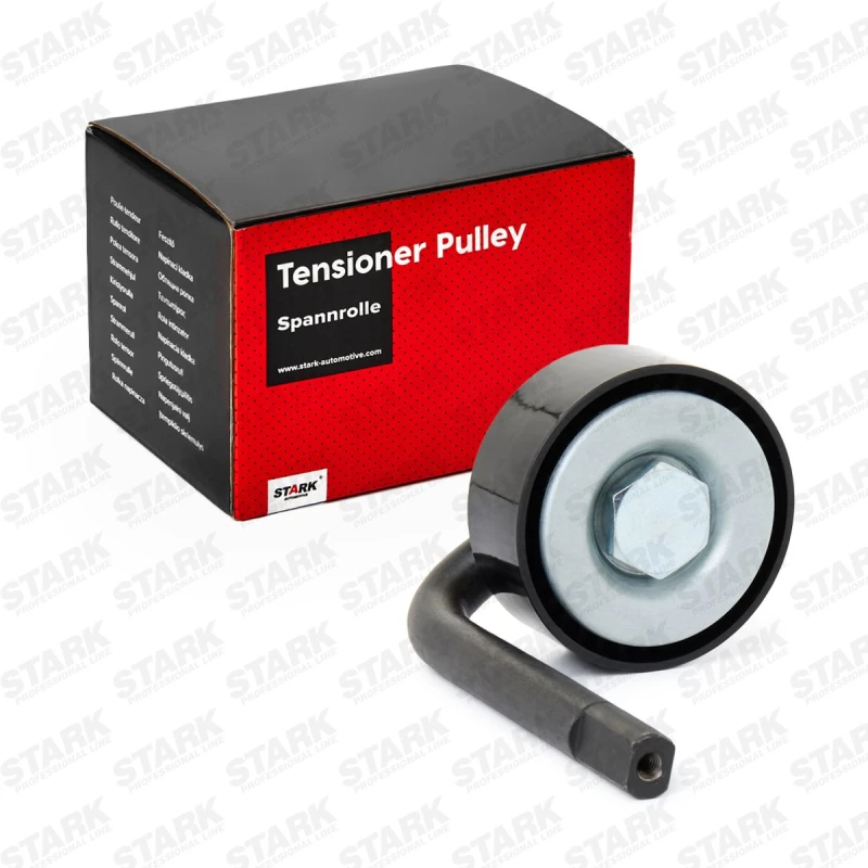 Image of STARK SKTP-0600199 Tensioner Pulley with holder Plastic Tensioner Pulley,v-ribbed belt (310)